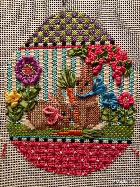 绣十字绣鞋垫的教程,十字绣绣字教程