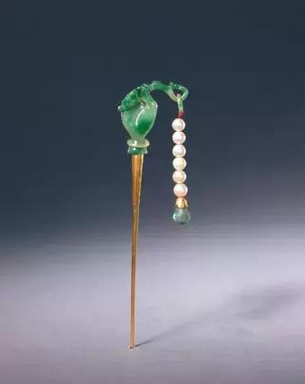 故宫博物院收藏的三彩翡翠,故宫翡翠玉石图片大全欣赏