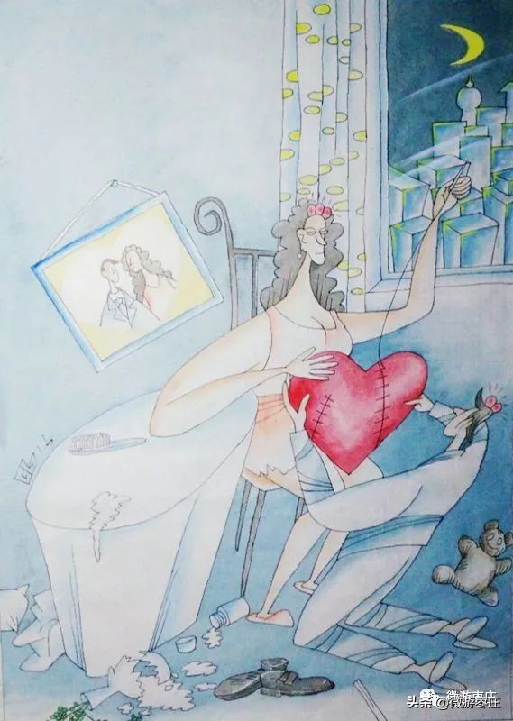 中国漫画界里有一位叫盖桂保的枣庄人