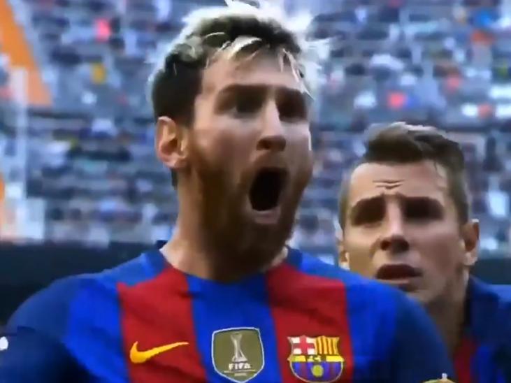 梅西五大暴怒时刻,梅西十大不可思议的瞬间