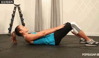 如何正确卷腹锻炼下腹肌,腹直肌卷腹训练的姿势要点