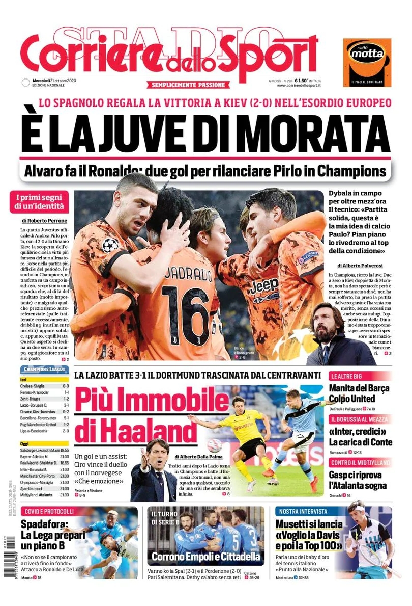 莫拉塔皮尔洛欧冠冠军,皮尔洛最后一次欧冠