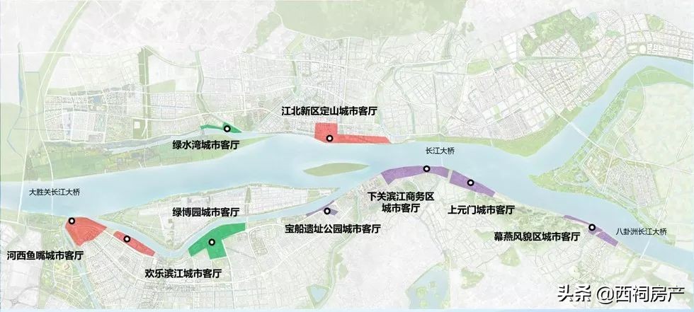 南京九大滨江客厅规划,南京九大滨江客厅