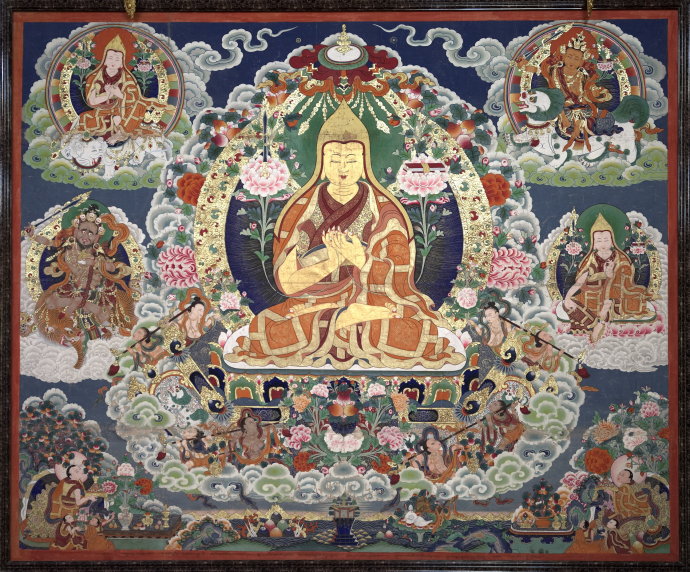 唐卡100幅欣赏,金唐卡和红唐卡还有黑唐卡哪个好