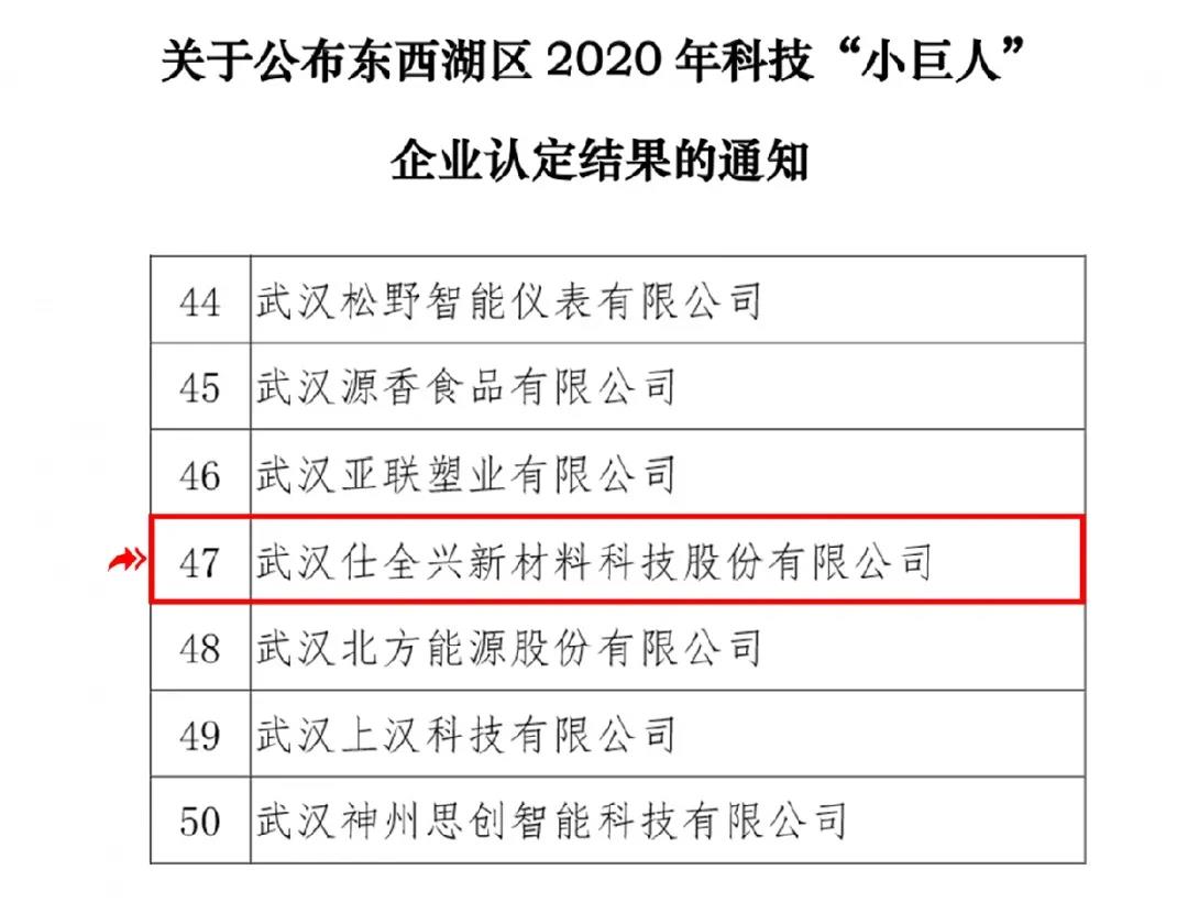武汉仕全兴新材料科技有限公司,武汉仕全兴