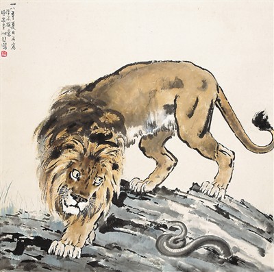 近现代中国画坛十大宗师——徐悲鸿传略