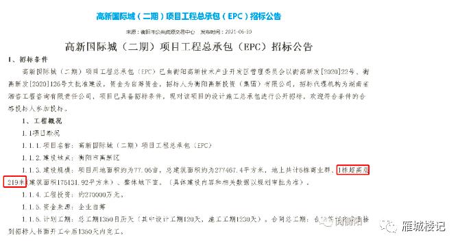 衡阳高楼排名一览表,2022年衡阳第一高楼