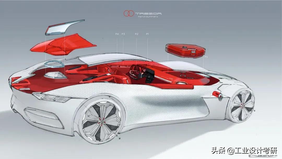 100张汽车手绘图片,汽车侧面手绘图