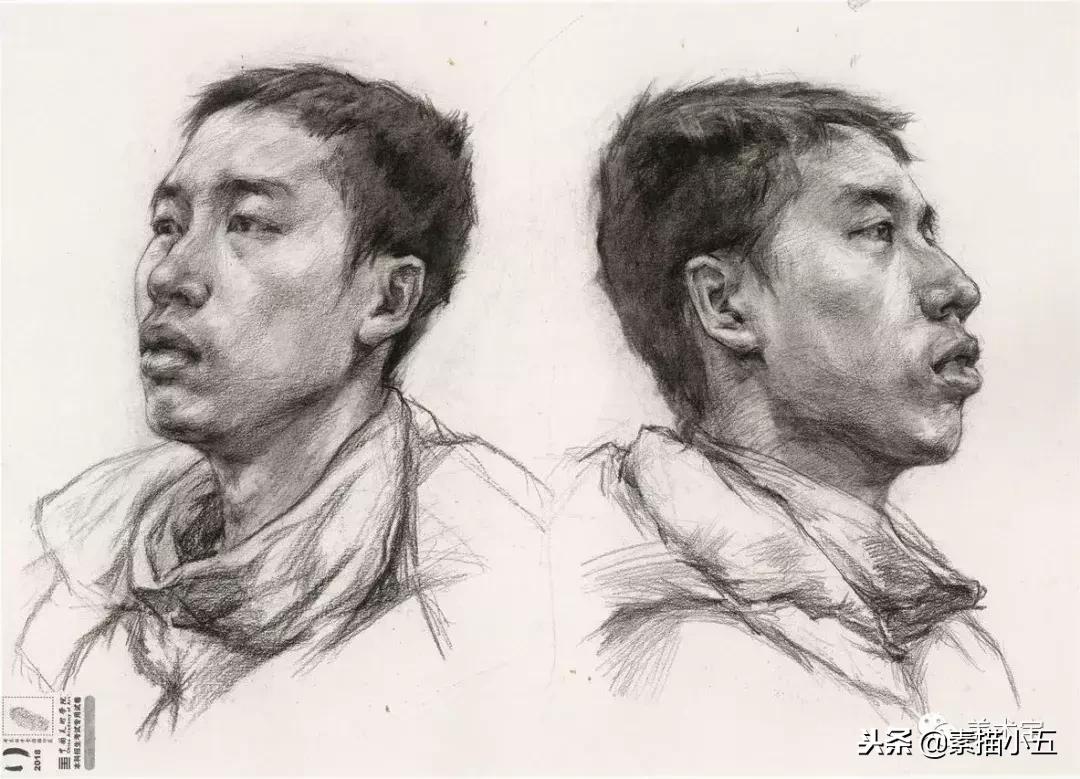 国美素描高分卷子图片,国美色彩高分卷2012