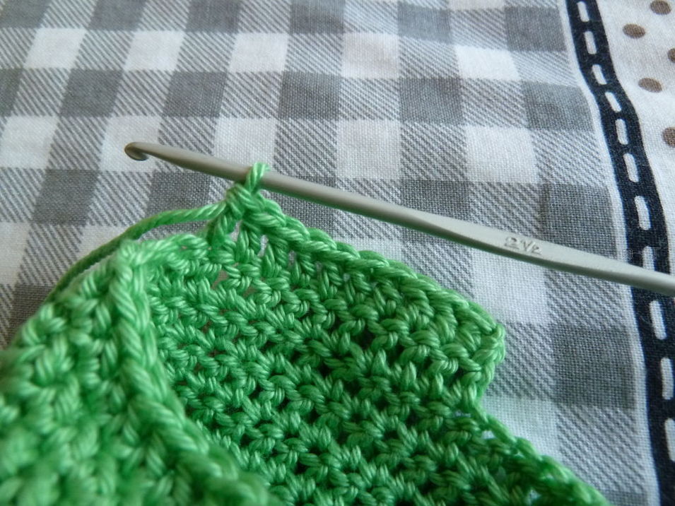 钩织护指套教程,半指分指手套钩织教程