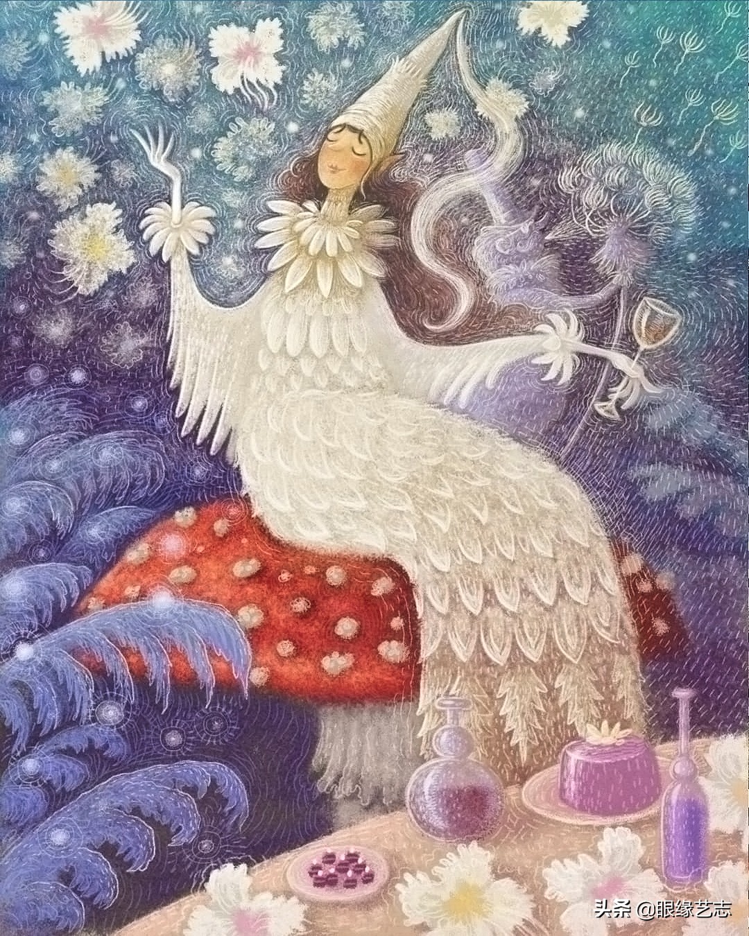 自由绘画艺术疗愈,治愈艺术绘画