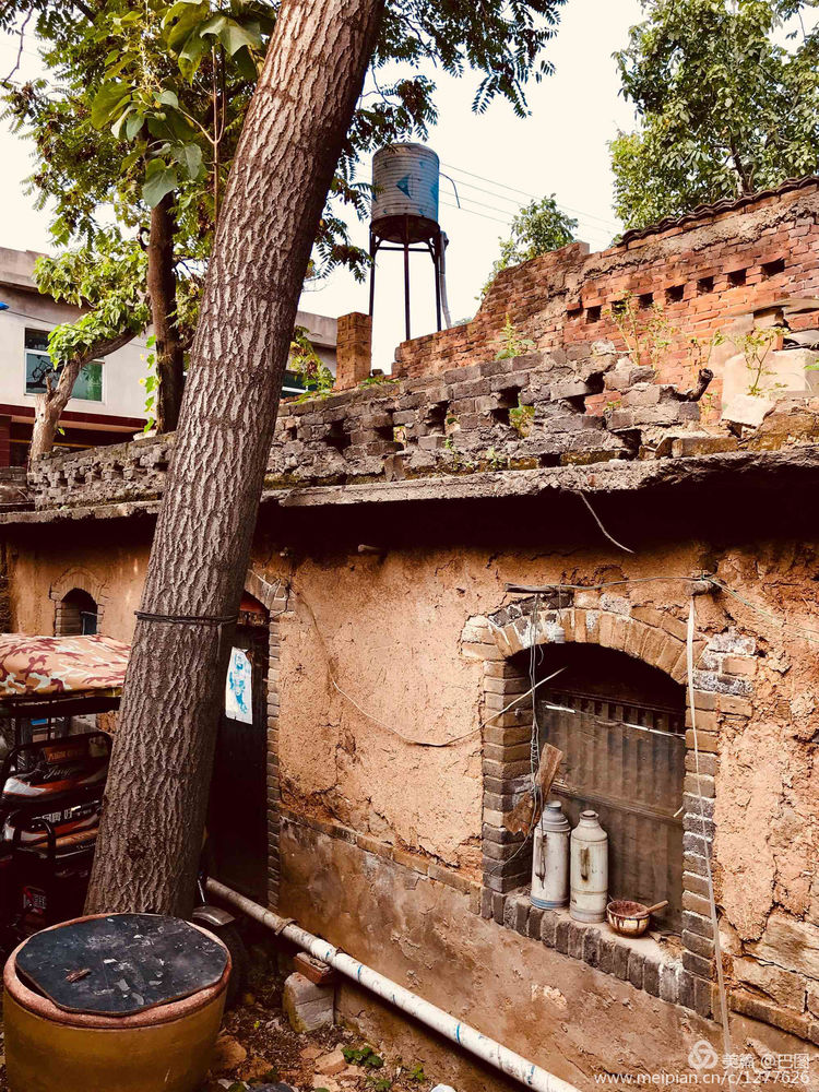 新安县铁门镇庙头村新旧照片对比,新安县庙头村的老照片