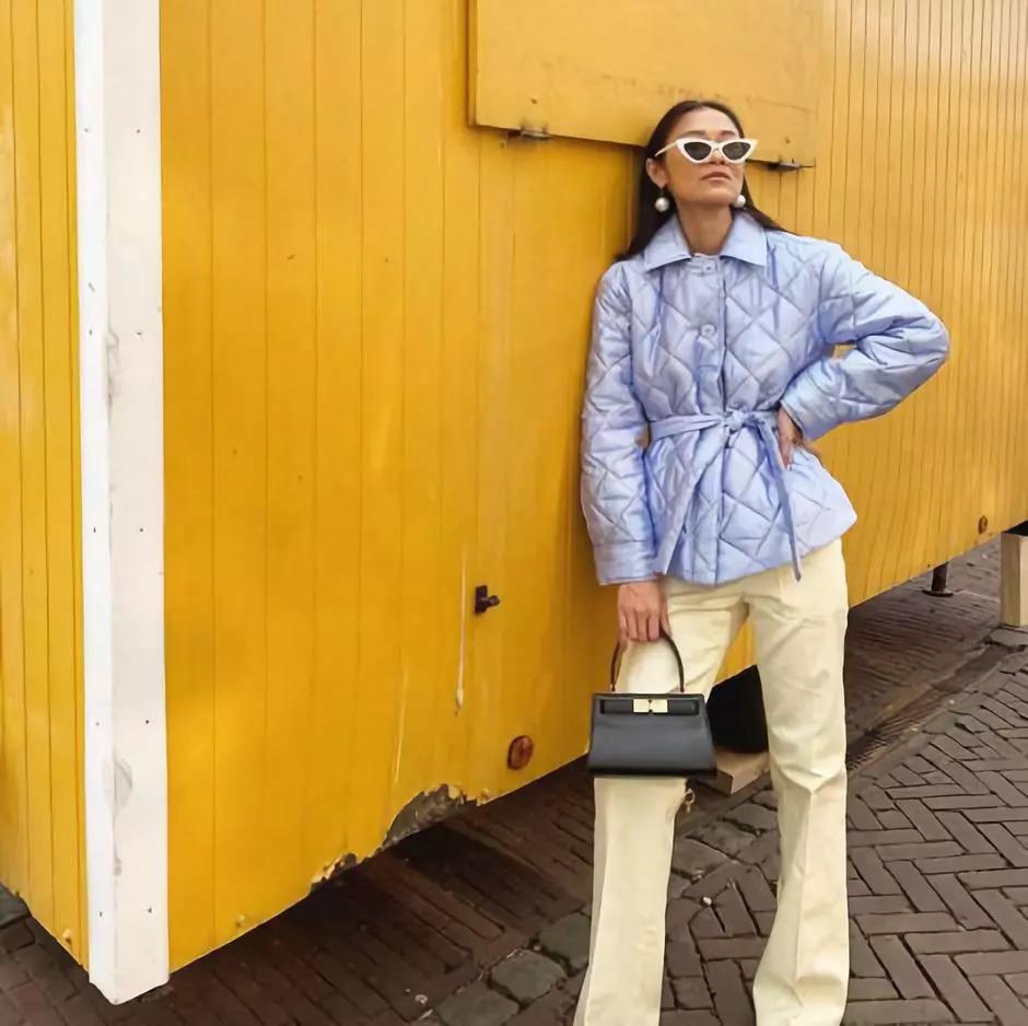 时髦中长款保暖棉服,比羽绒服更暖和的棉衣