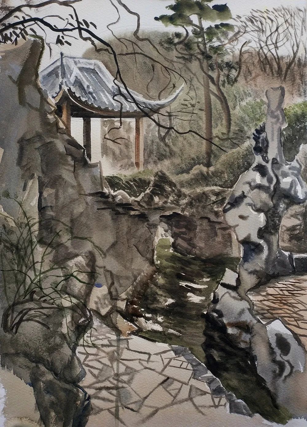 冼东文：寻找西施（蠡园情）