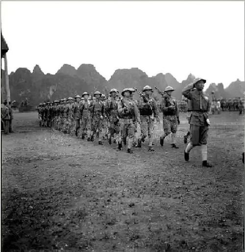 历史上广西狼兵与日军第一次交锋,广西狼兵打日军真实影像