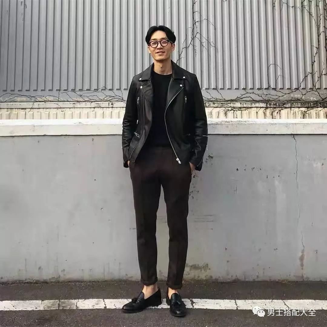 男人如何穿皮衣不会显得油腻老气,穿皮衣的男士显得什么气质