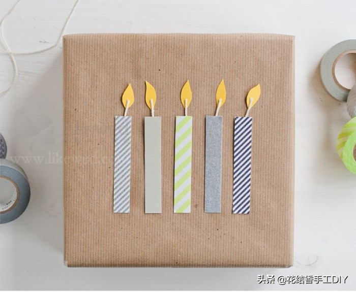好看的长条方形礼物怎么包装,手工diy礼物包包自己做