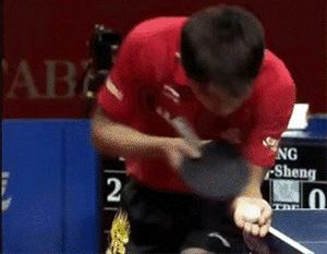 乒乓如何发旋转球,乒乓怎样发变线球