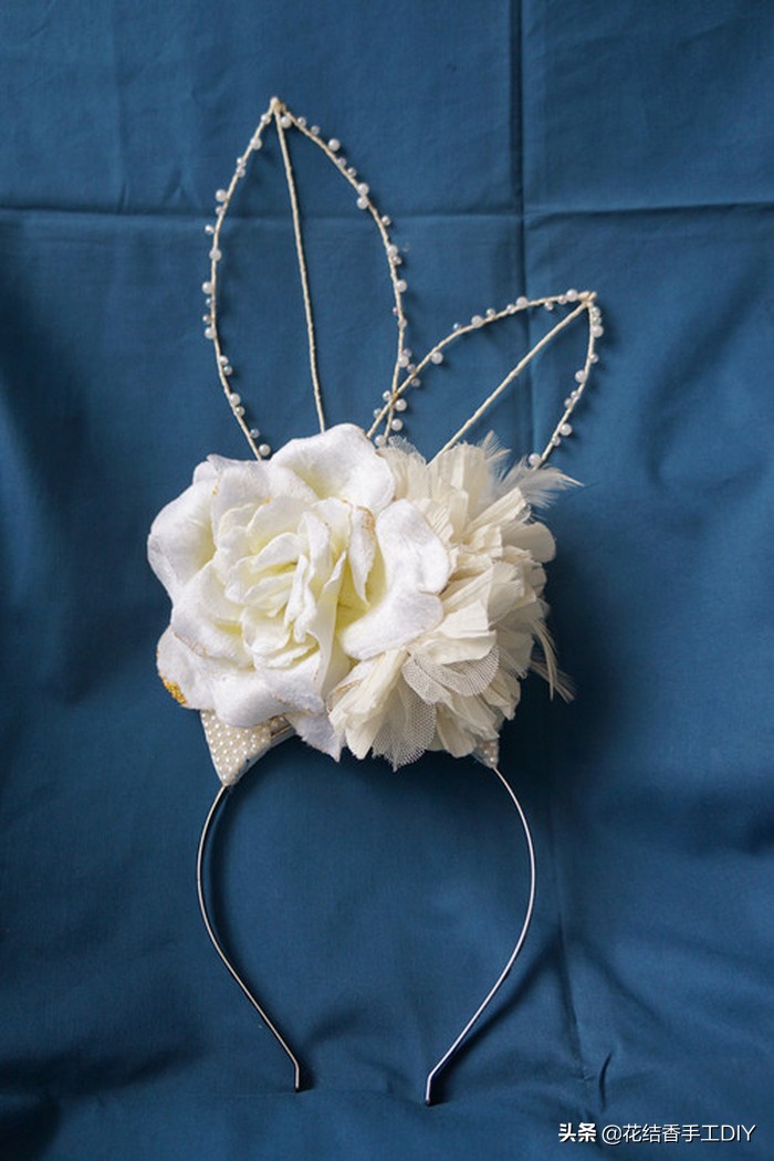 小敏钩针发夹发饰图解,鸭嘴夹钩针发夹发饰图解