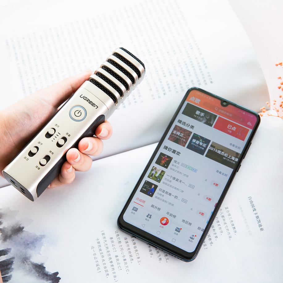 k歌用手机做麦克风,全民k歌如何用iphone手机当麦克风