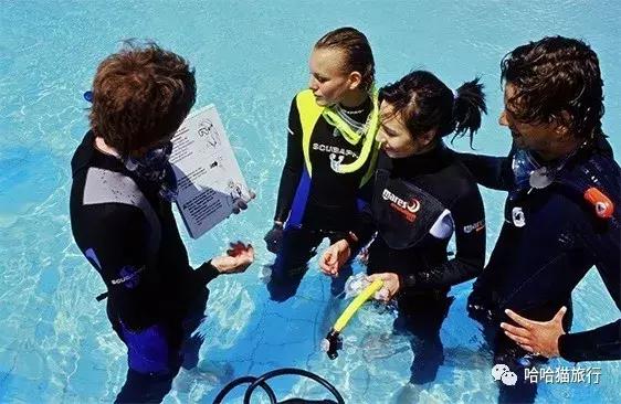 水肺潜30米休闲潜水教程,水肺潜水入门基础教程