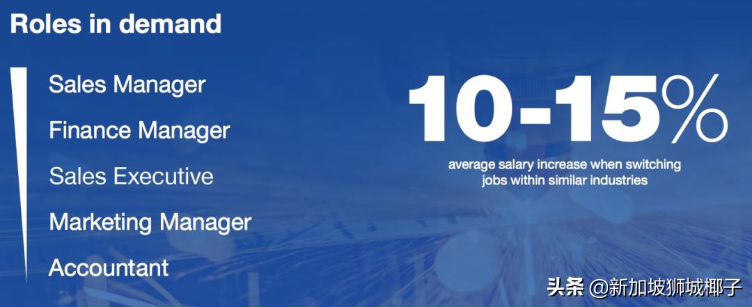 新加坡计算机行业年终奖,新加坡行业薪资排行榜