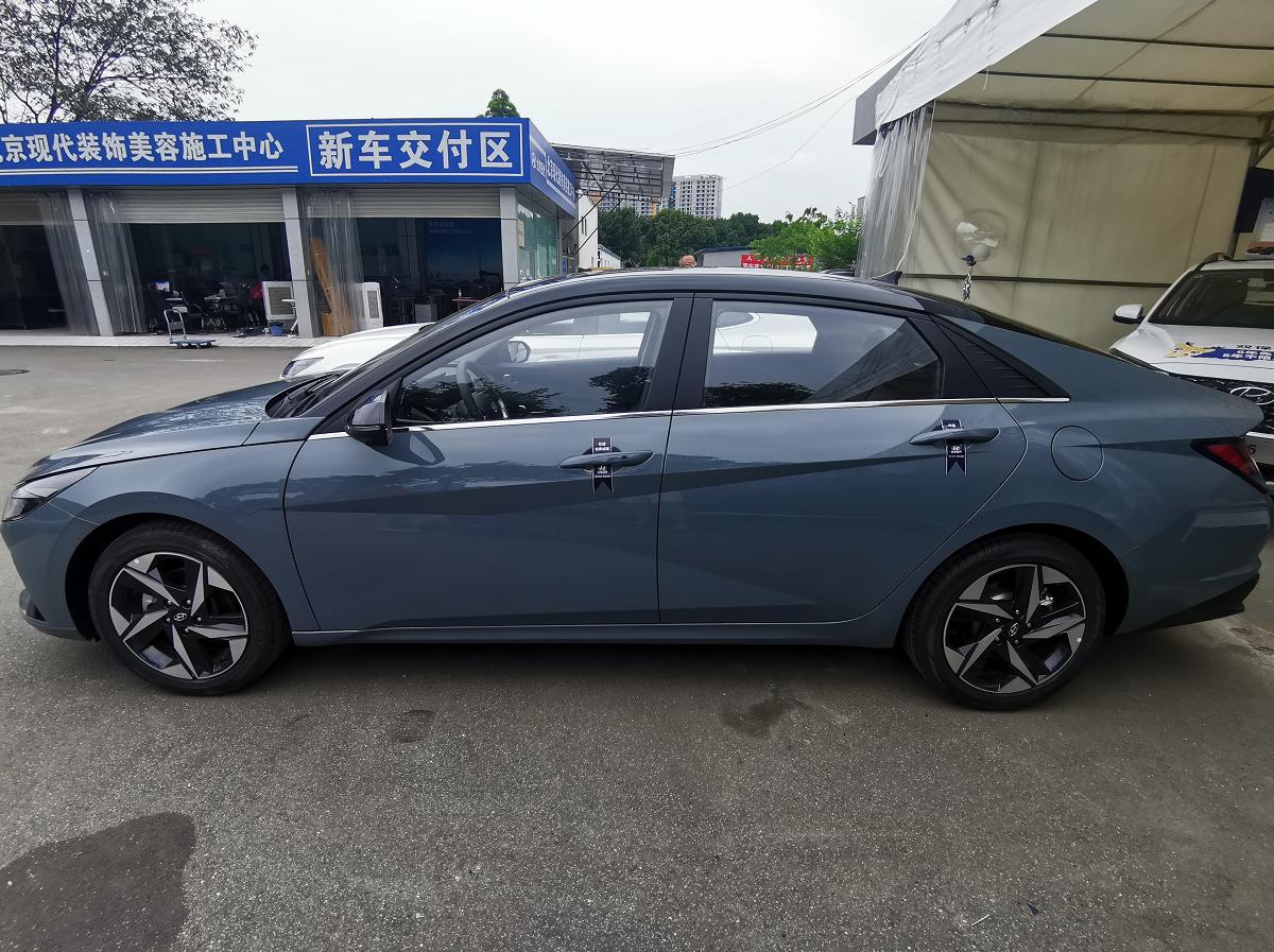 新款伊兰特全景影像,最新款第七代伊兰特仪表盘