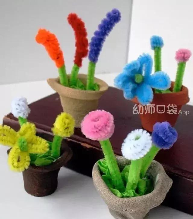 幼儿园用扭扭棒制作竹节虫,扭扭棒幼儿园简单玩法