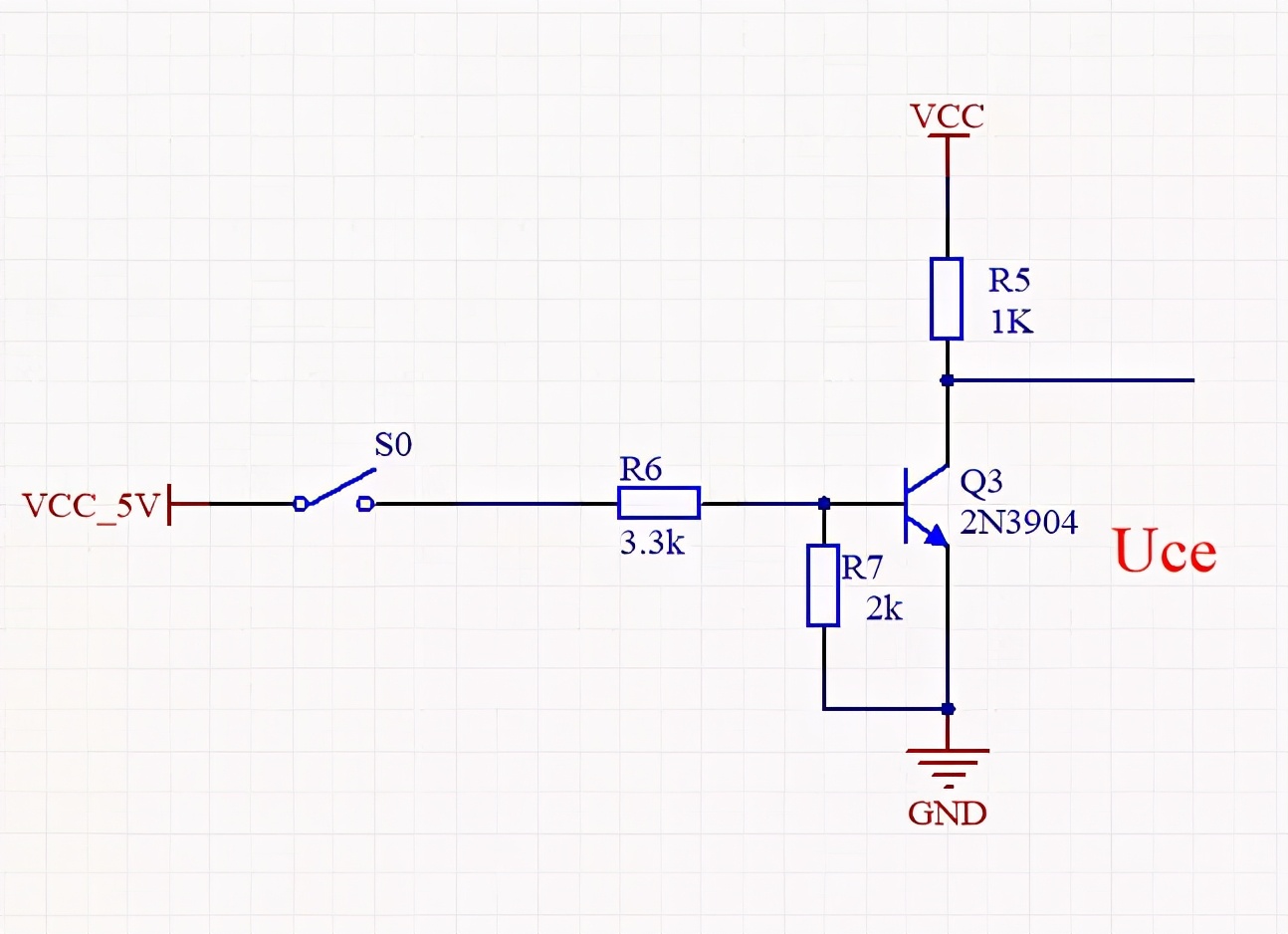 简单的三极管轻触开关电路,三极管开关电路100例
