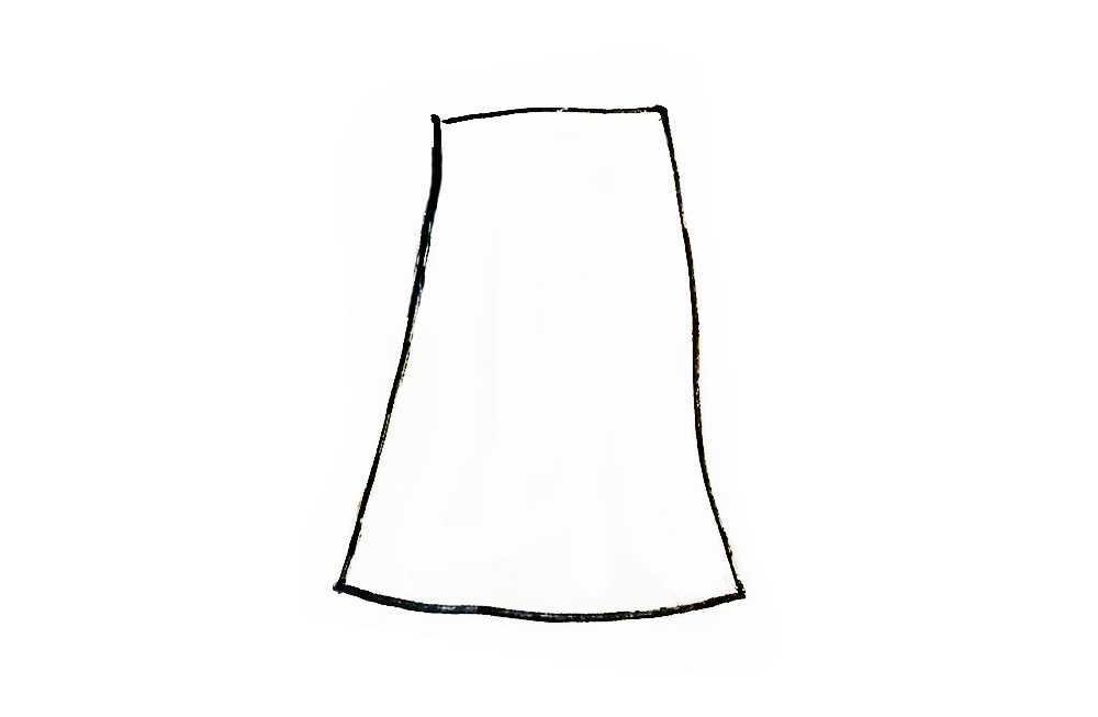 简笔画衣服教程幼儿园,衣服简单亲子简笔画