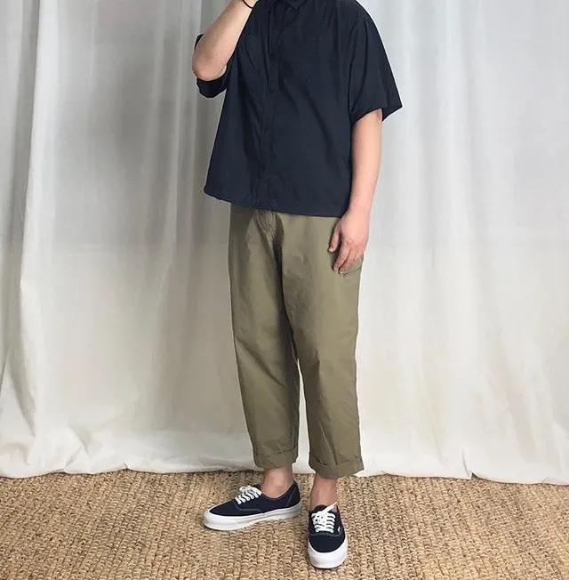 微胖男生这样穿清凉干净又显瘦,微胖男生这样穿真的很好看