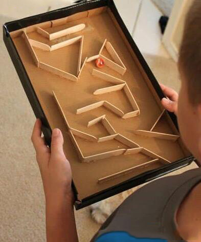 怎么能给孩子做纸箱玩具,变废为宝的学习玩具