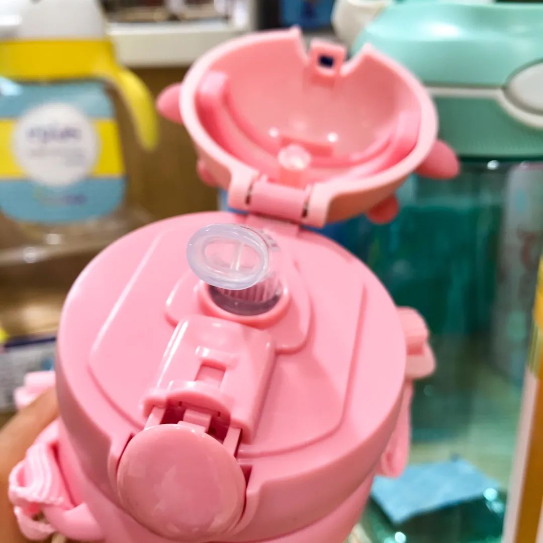 儿童吸管杯敞口杯,吸管杯洞洞杯