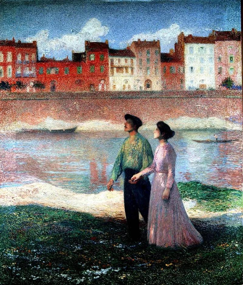 亨利马丁画家,法国后印象派画家亨利