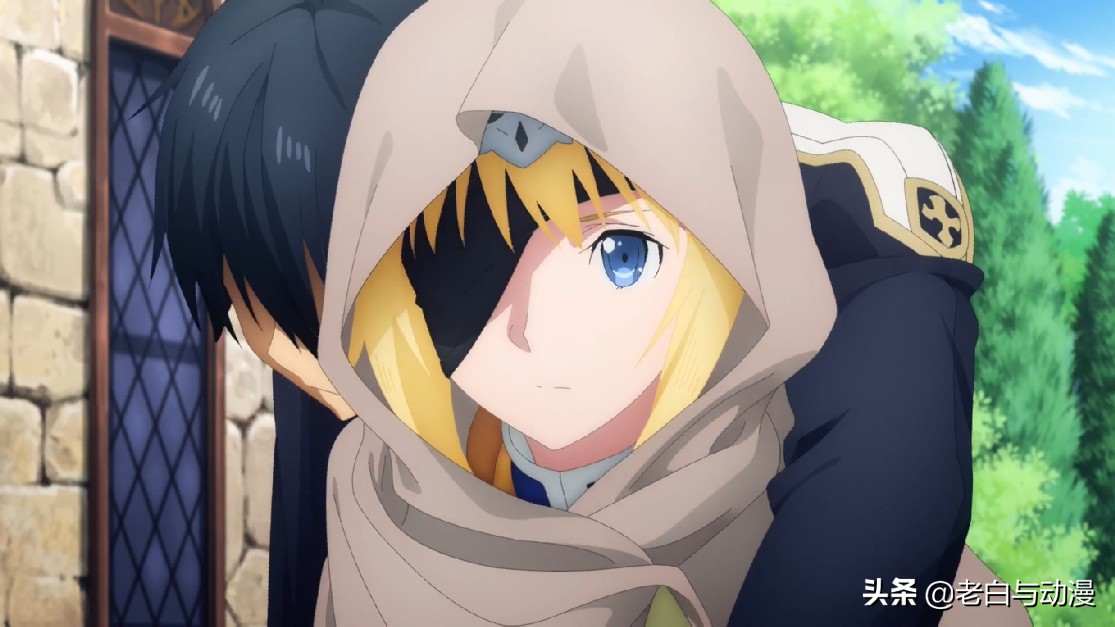 刀剑神域3第25集：桐人登场，被村民抢走*器武**，模样很可怜