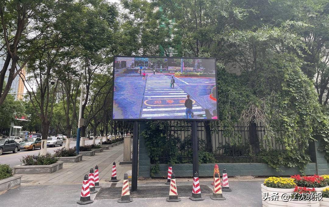 智慧斑马线的视频,斑马线盘锦