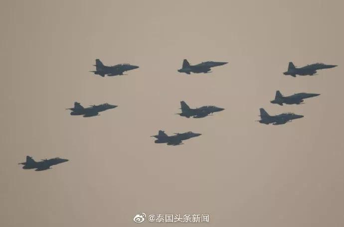 泰国阅兵全场回放,泰国建军阅兵