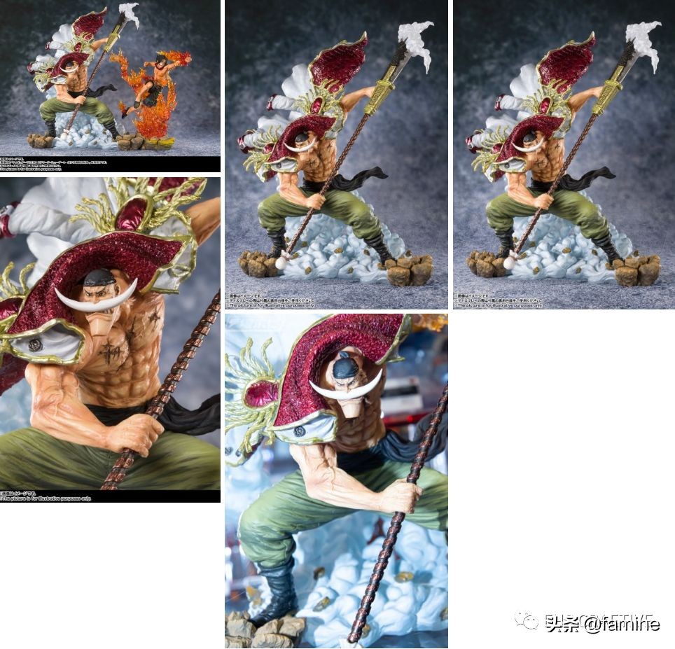 海贼王布鲁克模玩图鉴,海贼王白胡子模玩