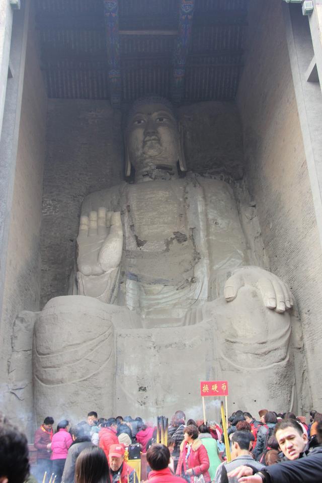 河南鲁山尧山大佛,大佛河南第一大佛