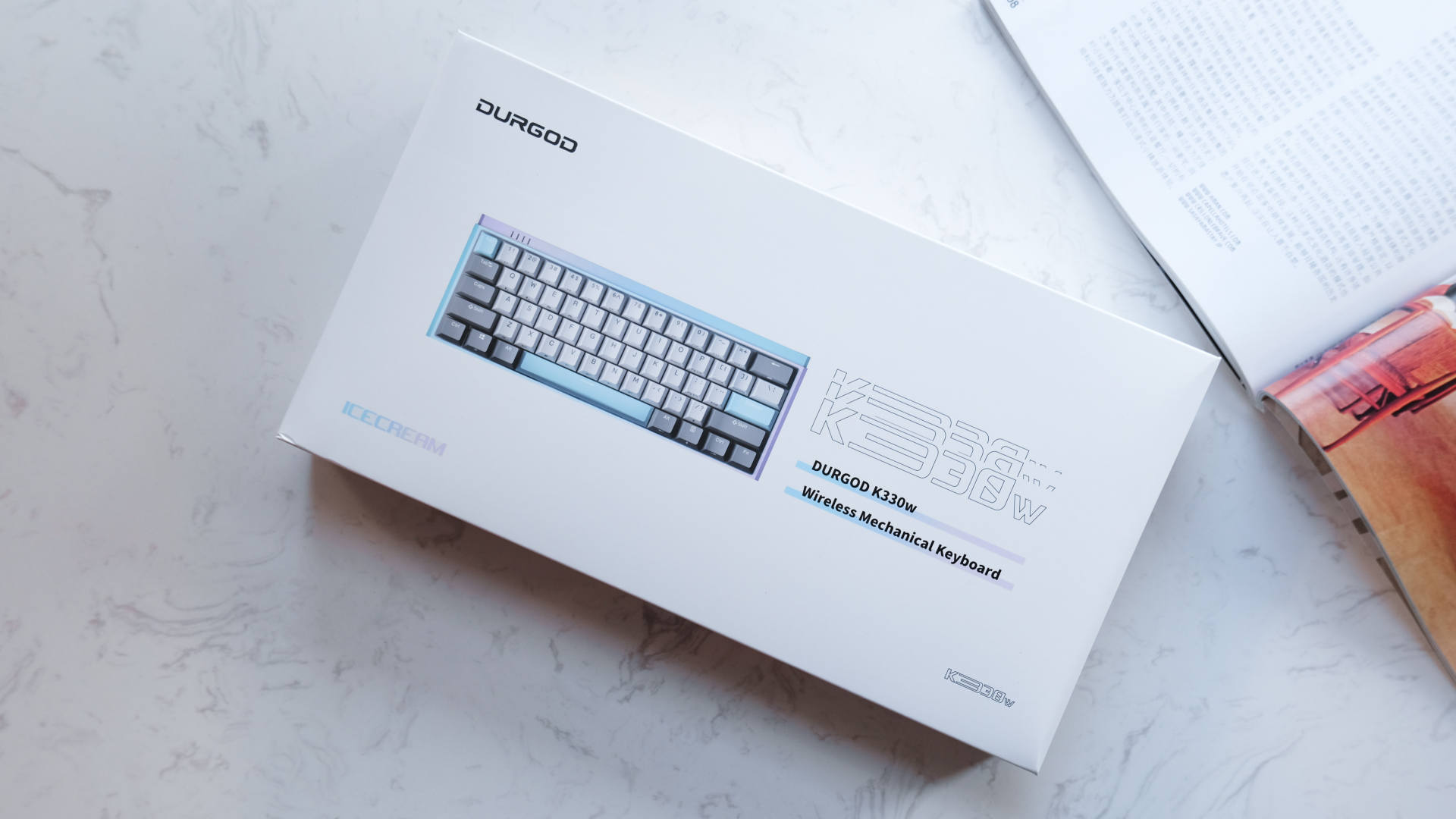 杜伽k310樱桃黑轴键盘测评,杜伽k310w无线银轴机械键盘