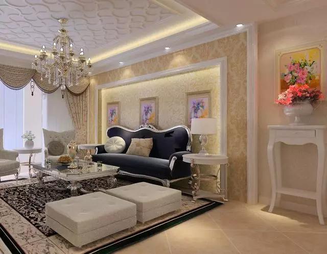 153平方简欧风格设计效果图,18种装修风格效果图