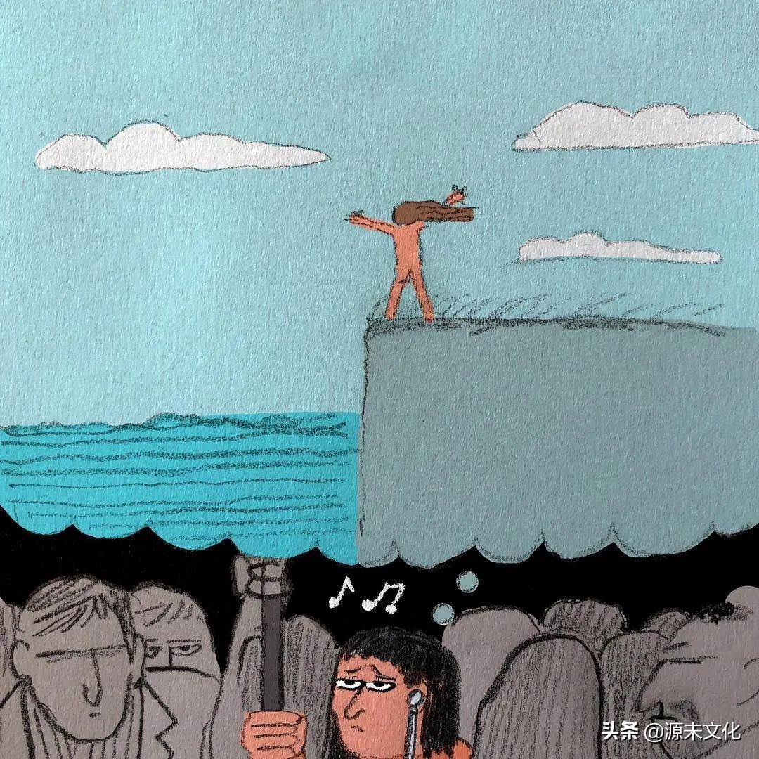 比12万美元一根的香蕉有创意！奇妙笔触直面丧萌日常