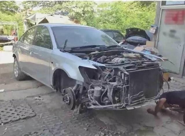 老奥迪a6改装成新款,老奥迪a6爆改