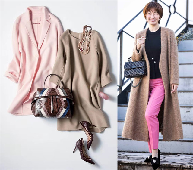 佛罗伦萨驼色搭配,浅驼色皮毛一体小香风怎么搭配