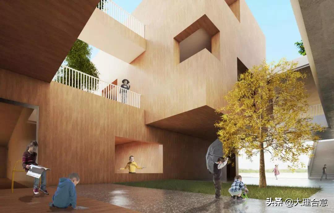 天泰·大理十畝下关一中大理十畝实验学校效果图大赏