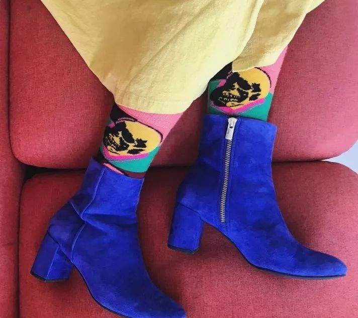 杨幂款袜子,杨幂袜子穿搭