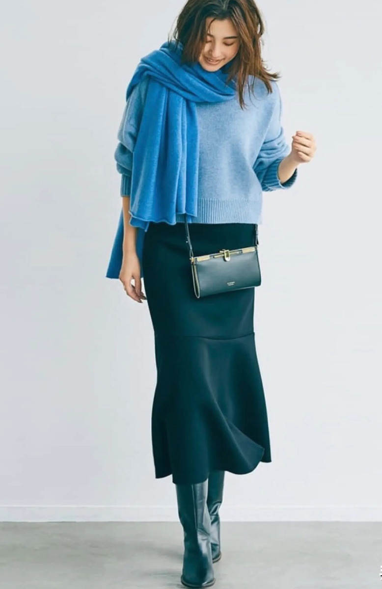 穿衣怎么告别土气,穿搭以蓝色为主