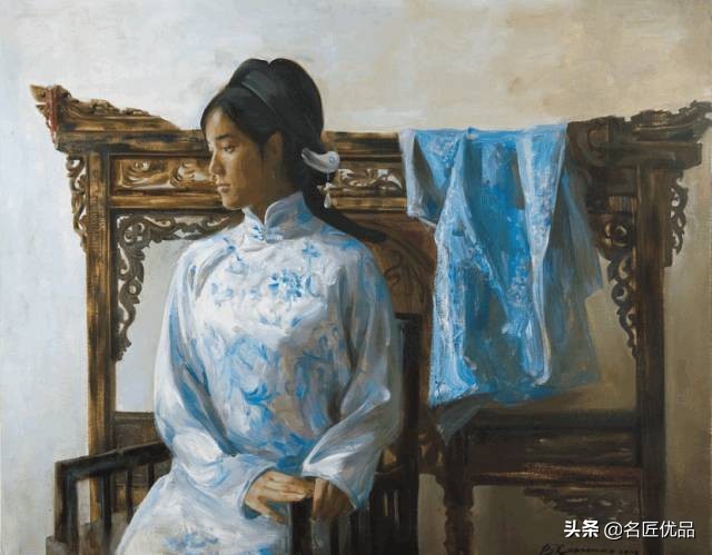 谁来超越他的油画？这浓郁的中国气息，居然是老外画的