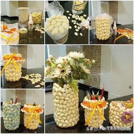 坚果壳吃完不要扔垃圾桶,坚果果壳做手工