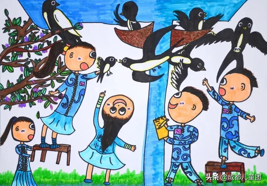 生态园的青蛙，屋檐上的燕子……都是成都这所小学的“校宠”